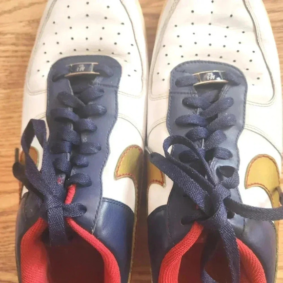 GUC Nike Air Force 1 Low 2007 XXV Charles Barkley Barcelona "Olympic," Size 11 - Picture 7 of 14